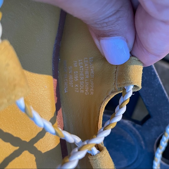 Tory Burch Positano Lace-Up Platform Espadrille, Sz 7 - Picture 9 of 9